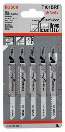 Набор пилок Bosch 5шт T101 BRF (235)