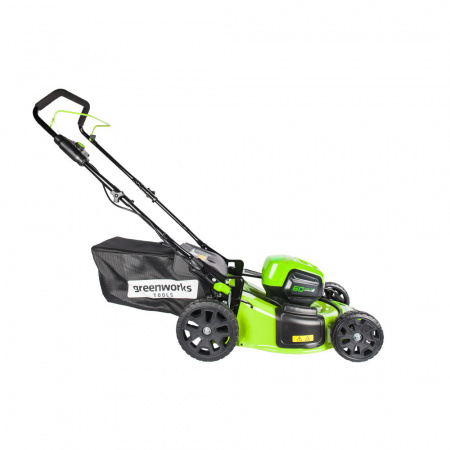 Газонокосилка Greenworks 60В 46см в комплекте с АКБ 4Ач и ЗУ