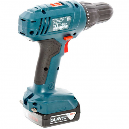 Шуруповерт аккумуляторный Bosch GSR 1440-LI (1,5 а/ч)+ набор 24 биты+держатель (H)