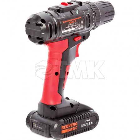 Шуруповерт аккумуляторный RedVerg Basic SD18L/1-2