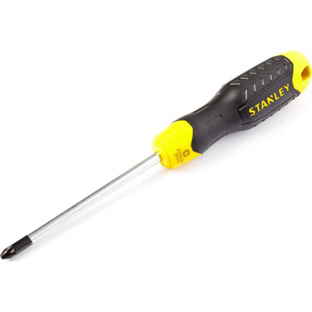 Отвертка шлицевая Stanley "Сushion grip" PZ2х100мм 0-64-974
