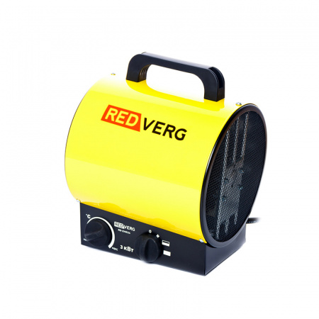 Воздухонагреватель электрический RedVerg RD-EHR3A