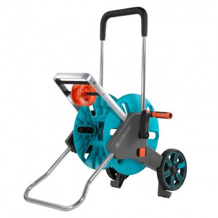 Тележка Gardena для шланга пластиковая AquaRoll  M Easy