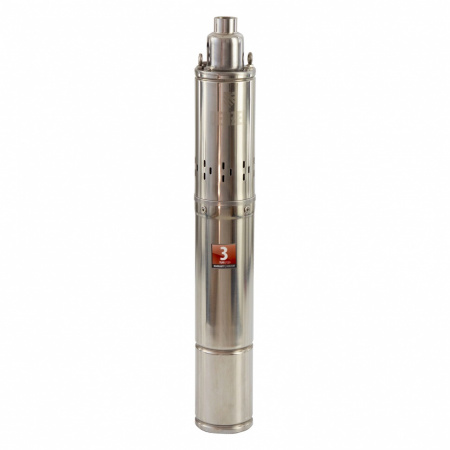 Скважинный насос DWS-4-150, винтовой, диаметр 4", 1300 Вт, 2000 л/ч, напор 150 м Denzel