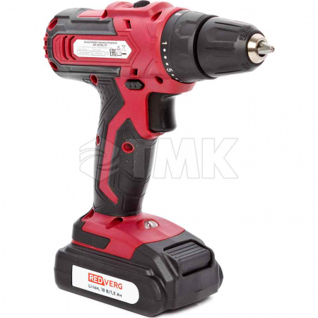 Шуруповерт аккумуляторный RedVerg RD-SD18L/2Y