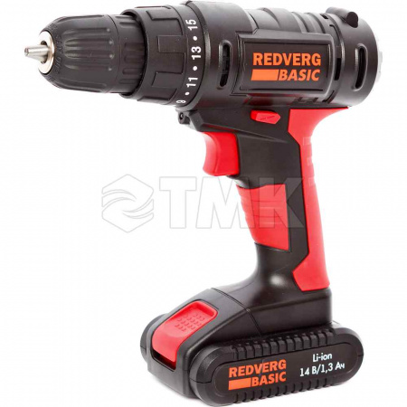 Шуруповерт аккумуляторный RedVerg Basic SD14L/1