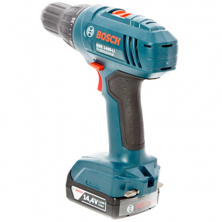 Шуруповерт аккумуляторный Bosch GSR 1440-LI (1,5 а/ч)+ набор 24 биты+держатель (H)