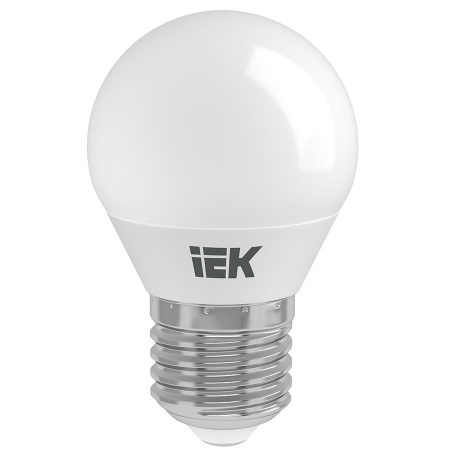 Лампа IEK светодиодная G45 шар 5Вт 230В 6500К E27