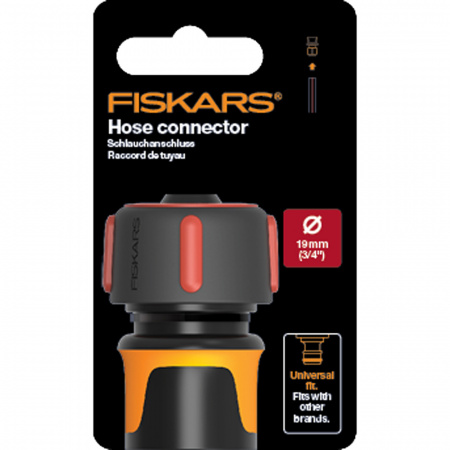 Коннектор для шланга FISKARS 19мм (3/4") (1027074)
