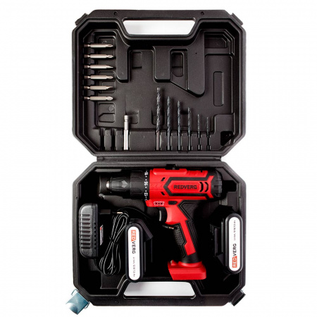 Шуруповерт аккумуляторный RedVerg RD-SD12L/2Y