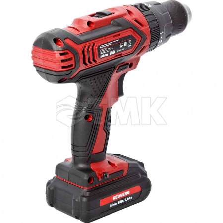 Шуруповерт аккумуляторный ударный RedVerg RD-ISD18L/2T