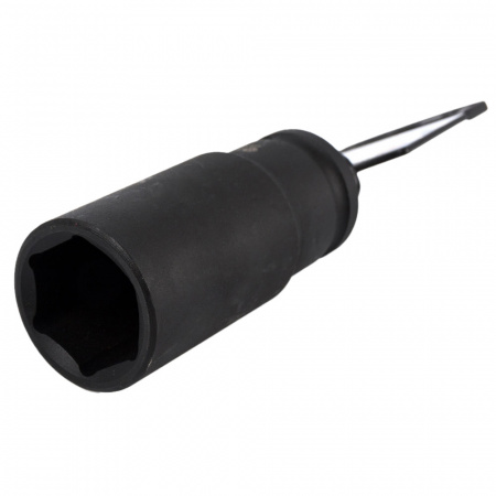 Головка торцевая глубокая ударная КОБАЛЬТ 1/2", 24 мм, Cr-Mo (1 шт.)
