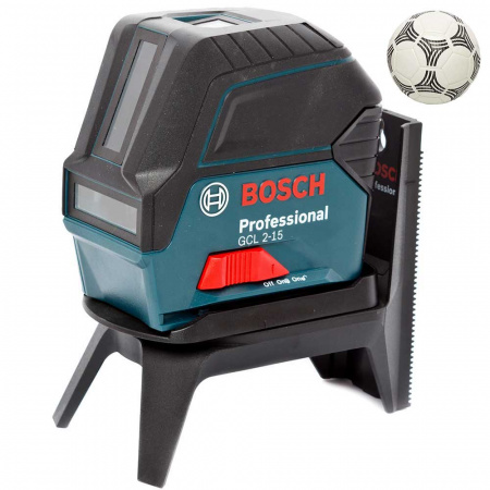 Нивелир лазерный Bosch GCL 2-15 + футбольный мяч Adidas