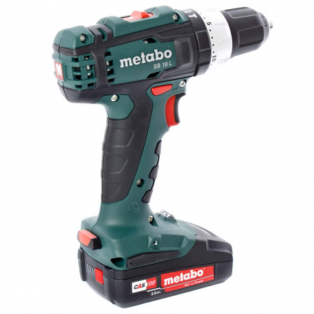 Шуруповерт аккумуляторный Metabo BS 18 L