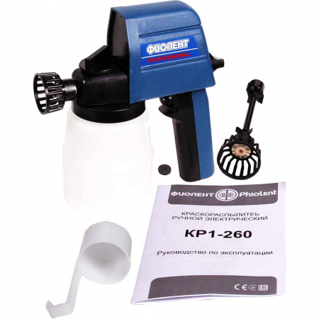 Краскораспылитель ФИОЛЕНТ "Professional" КР1-260  (в коробке)