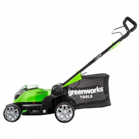 Газонокосилка аккумуляторная Greenworks 40В (1АКБ*3А/ч, з/у)
