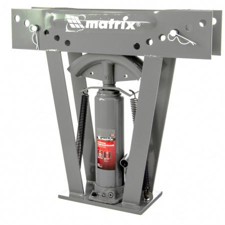 Трубогиб гидравлический, 1/2-2", 12 т, в комплекте с башмаками Matrix