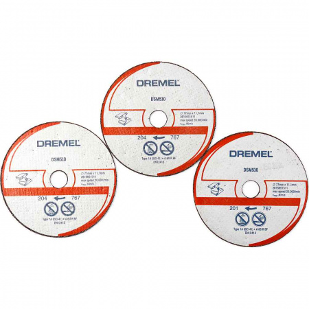 Круг отрезной Dremel по металлу и пластику для DSM20 (510)