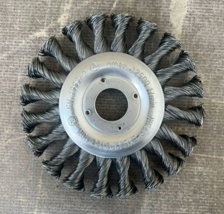 Щетка для УШМ, 125 мм, дисковая, проволока 0.5мм HILTI