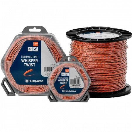 Леска для триммера Husqvarna 3,0мм/9м Whisper Twist (бесшумная)