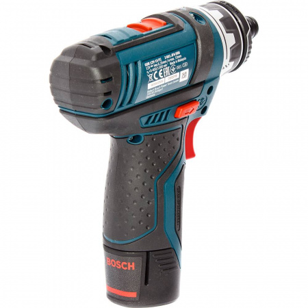 Шуруповерт аккумуляторный Bosch GSR 12V-15 FC 4насадки,АКБ,ЗУ