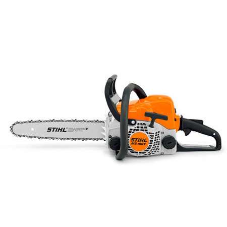 Бензопила Stihl MS 180C-ВЕ (40см 3/8 1,3 55) +Пила игрушечная на батарейках STIHL