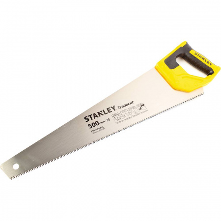 Ножовка по дереву Stanley TRADECUT с закаленным зубом 7х500мм STHT20350-1