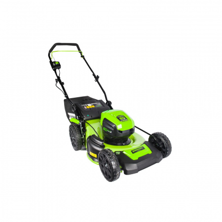 Газонокосилка Greenworks 60В 46см в комплекте с АКБ 4Ач и ЗУ
