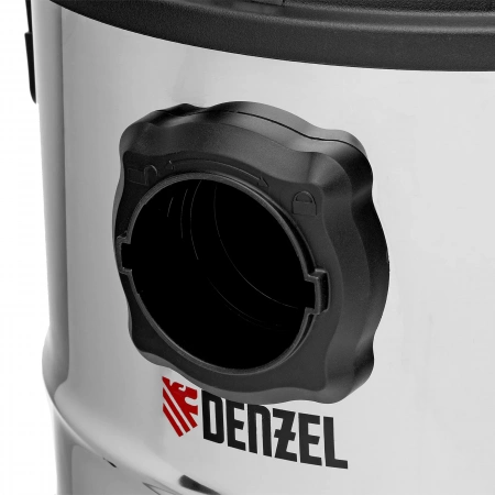 Пылесос строительный DENZEL LVC30, 1400 Вт, бак 30 л, шланг 3 м, розетка с автосинхронизацией 28293