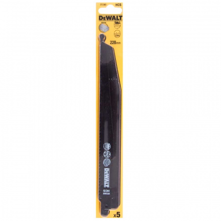 Набор полотен для сабельной пилы S1544D DeWalt 5шт (DT2363)