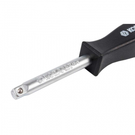 Отвертка рукоятка КОБАЛЬТ квадрат 1/4", Cr-V (1шт.) подвес