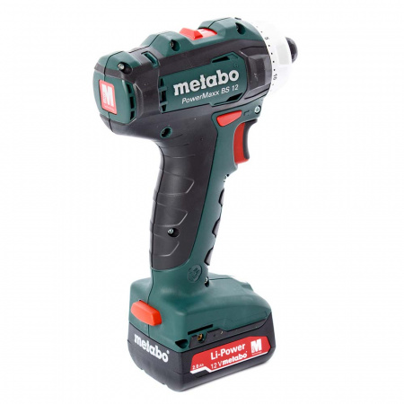 Шуруповерт аккумуляторный Metabo PowerMaxx BS 12
