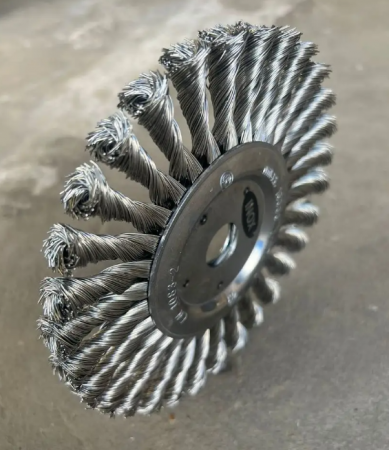 Щетка для УШМ, 178 мм, дисковая, проволока 0.5мм. нержавейка HILTI