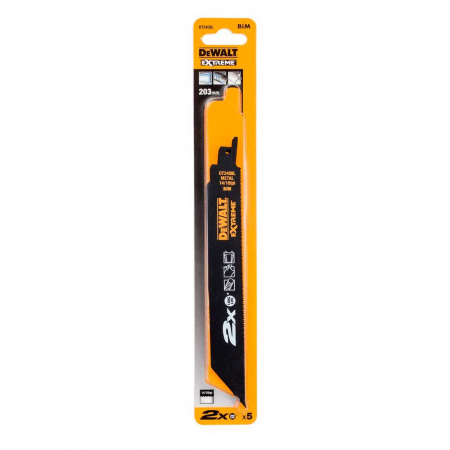 Набор полотен для сабельной пилы S1136BEF DeWalt 5шт (DT2408L)