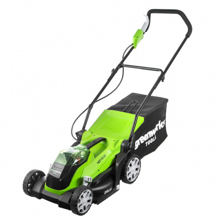 Газонокосилка аккумуляторная Greenworks G40LM35 АКБ G-MAX 40V (АКБ40V 4АЧ;ЗУ)