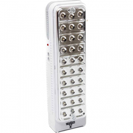 Фонарь аккумуляторный Трофи TL30 4V,1.5Ah,30 LED,220V
