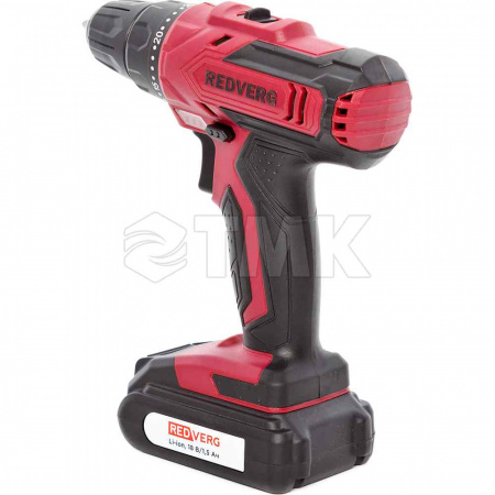 Шуруповерт аккумуляторный RedVerg RD-SD18L/2Y