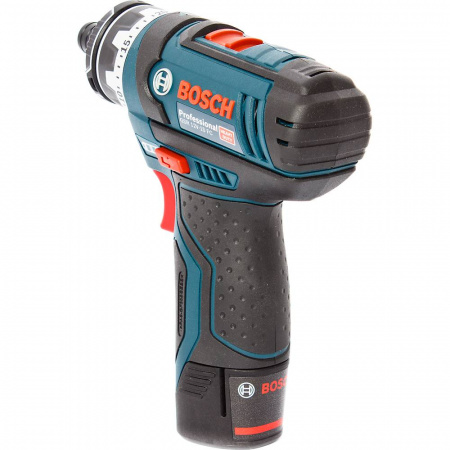 Шуруповерт аккумуляторный Bosch GSR 12V-15 FC 4насадки,АКБ,ЗУ