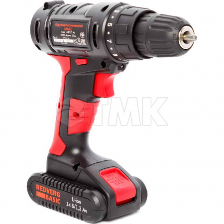 Шуруповерт аккумуляторный RedVerg Basic SD14L/1