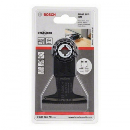 Полотно пильное Bosch погружное AIZ 65 BB для GOP 10.8 (781)