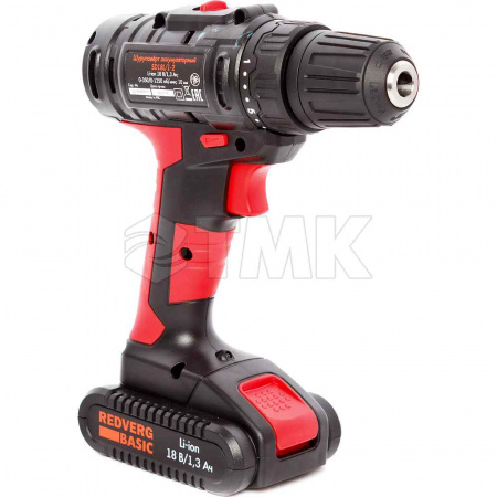 Шуруповерт аккумуляторный RedVerg Basic SD18L/1-2
