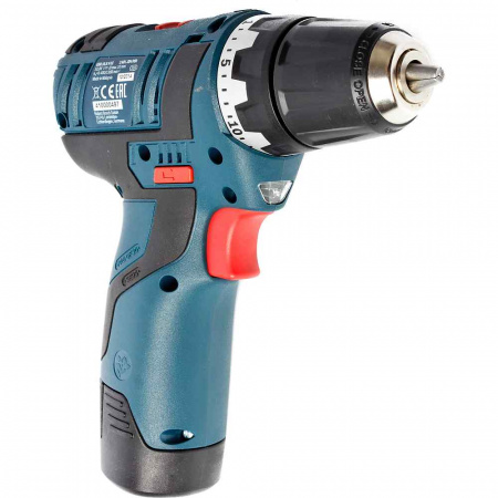 Шуруповерт аккумуляторный Bosch GSR 10,8 V-EC 2x2,0 AH L-Boxx)