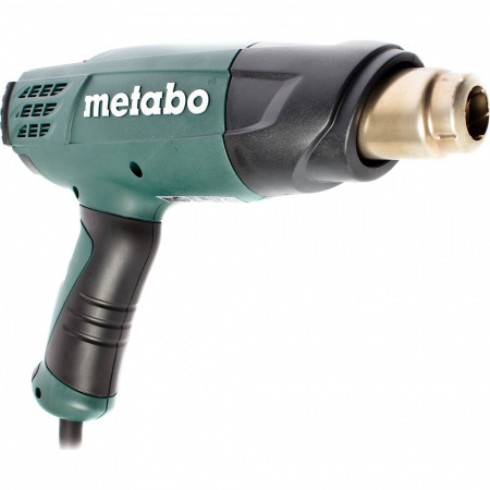 Фен строительный Metabo HE 20-600 Case; 2 насадки