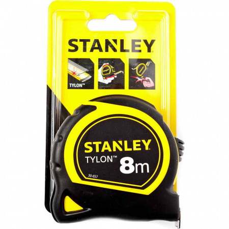 Рулетка Stanley "Tylon" 8м х 25мм 0-30-657