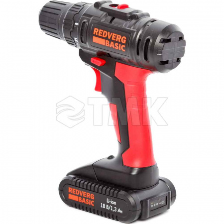 Шуруповерт аккумуляторный RedVerg Basic SD18L/1-2