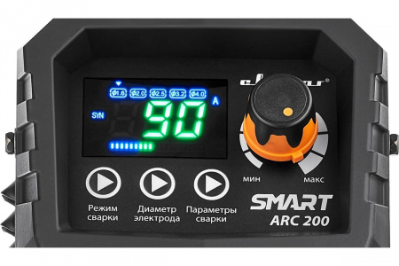 Сварочный инвертор Сварог REAL SMART ARC 200 BLACK (Z28303) + Маска и Краги