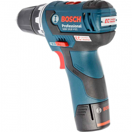 Шуруповерт аккумуляторный Bosch GSR 10,8 V-EC 2x2,0 AH L-Boxx)