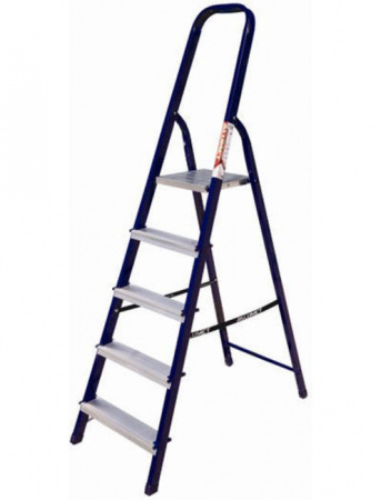 Стремянка Алюмет 5 ступеней стальная М8305