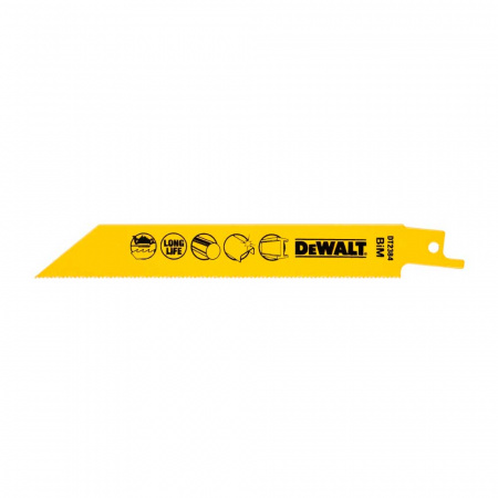Набор полотен для сабельной пилы S922EF DeWalt 5шт (DT2384)