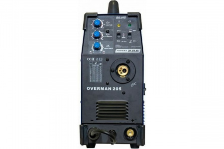Инверторный сварочный полуавтомат AuroraPRO OVERMAN 205 (MOSFET)